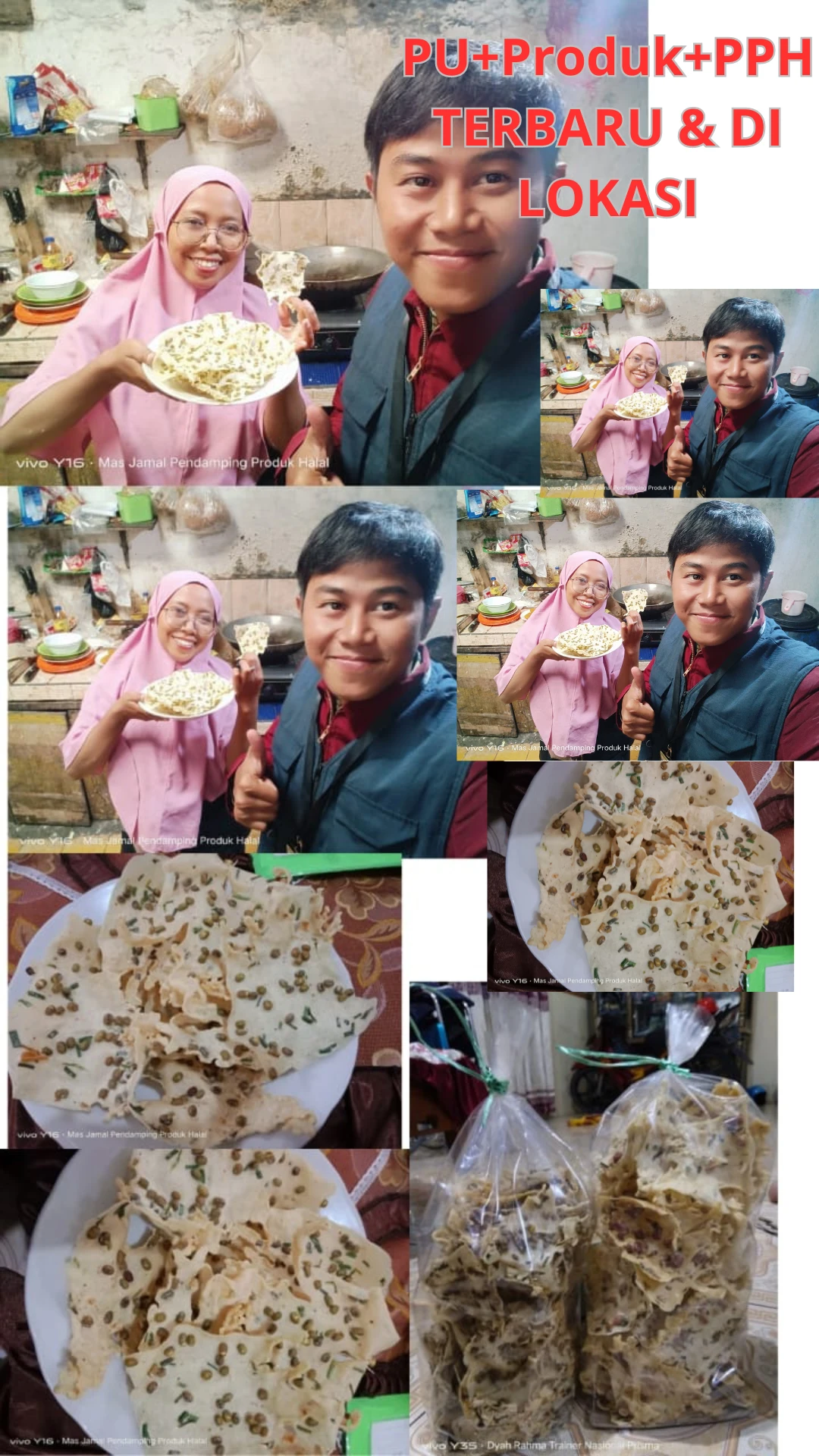 Pendamping halal UMKM makanan ringan
